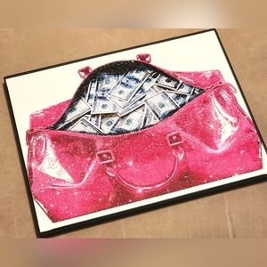 Designer Inspired 8 1/2"x11" Framed Wall Art